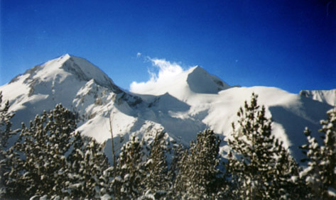 The Eastern Face of Vihren and Kutelo Peaks